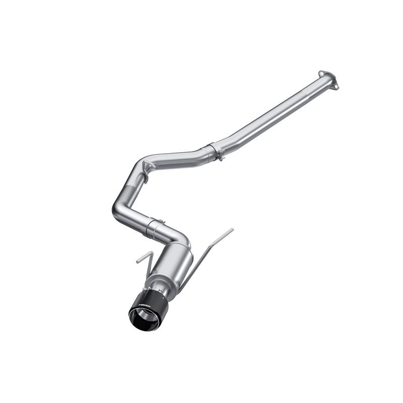 MBRP Exhaust 3" Cat Back, Single Rear Exit, T304 with CF Tips (S48033CF)