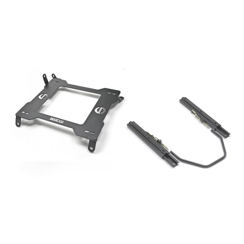 ALPHA R35 Racing Seat Bracket w/ Sparco Sliders and Base - 2011+, Left (ALP.07.11.0001-5)