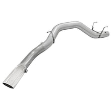 Load image into Gallery viewer, aFe Large Bore-HD 5 IN 409 Stainless Steel DPF-Back Exhaust System w/Polished Tip (49-42039-P)