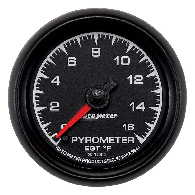 AutoMeter ES 52.4mm Pyrometer 0-1600 Degree F FSE Gauge (5944)