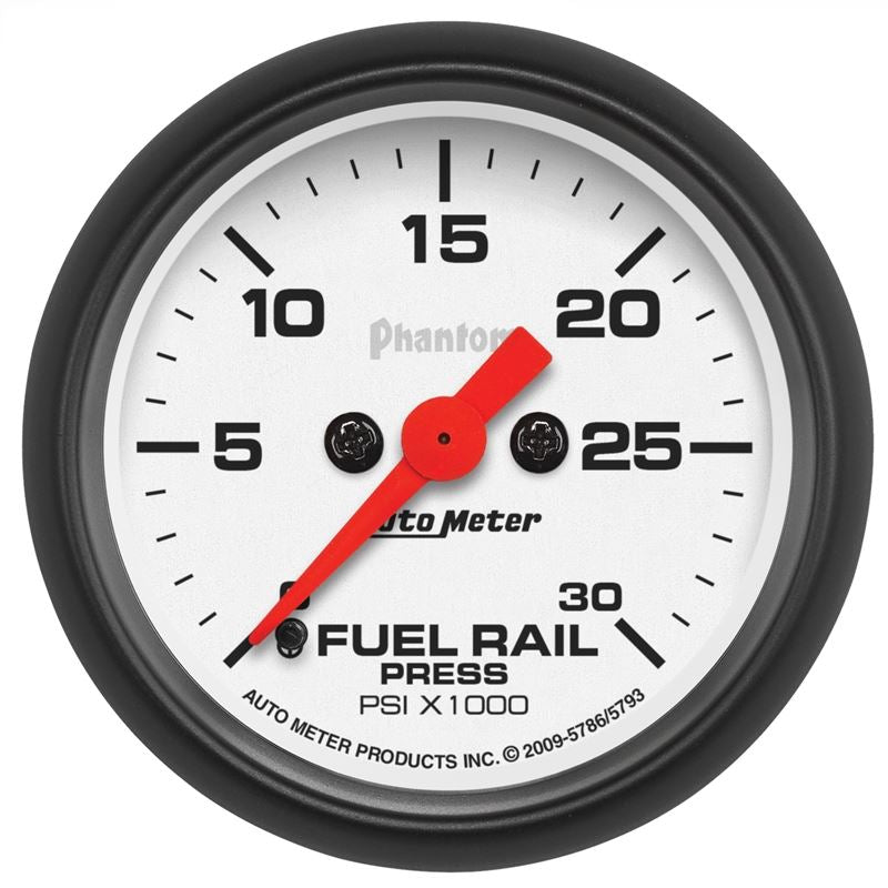 AutoMeter Fuel Pressure Gauge for 2007-2010 Chevrolet Silverado 2500 HD (5793)