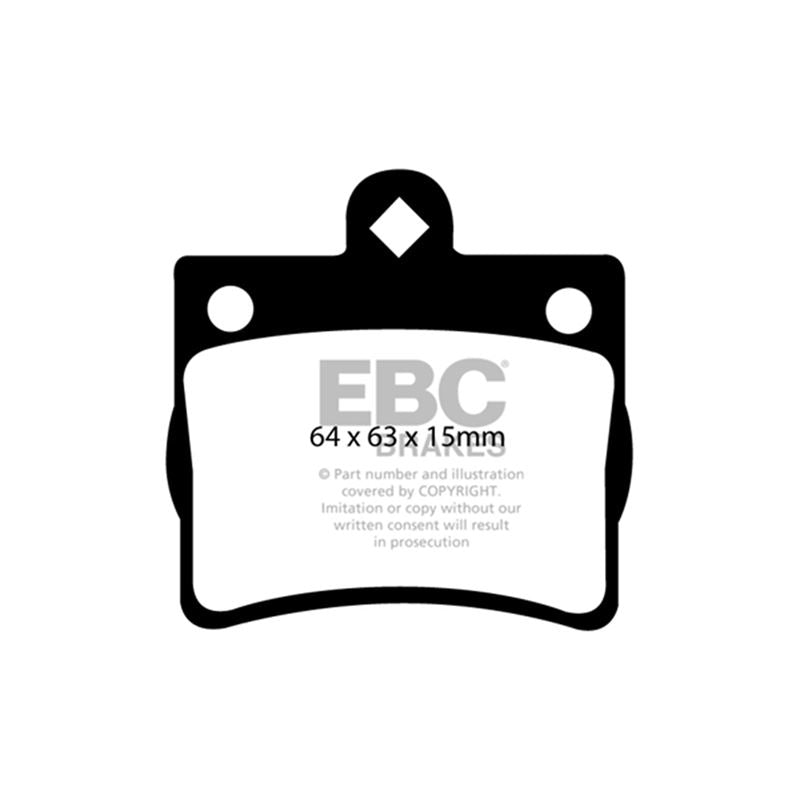 EBC Ultimax OEM Replacement Brake Pads (UD739)