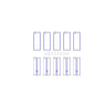 Load image into Gallery viewer, King Engine Bearings Main Bearing Set for 1990-1995 Suzuki Samurai (MB5556AM0.25)