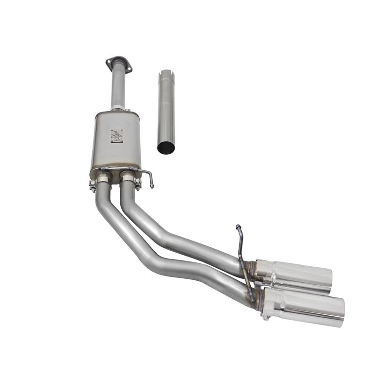 aFe Rebel Series 3 IN to 2-1/2 IN 409 Stainless Steel Cat-Back Exhaust w/ Polish Tip (49-43081-P)