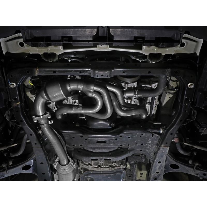 aFe Twisted Steel 304 Stainless Steel Header w/ Cat 13-19 Subaru Outback H4-2.4L (48-36804-HC)