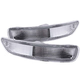 ANZO USA 1993-1997 Toyota Corolla Euro Parking Lights Chrome (511017)