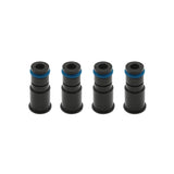 Blox Racing 14mm Adapter Top (1in) w/Viton O-Ring & Retaining Clip (Set of 4) (BXEF-AT-14L-4)