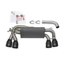 Load image into Gallery viewer, aFe MACH Force-Xp 3 to 2-1/2in Stainless Steel Axle-Back Exhaust System w/Black Tip (49-36333-B)