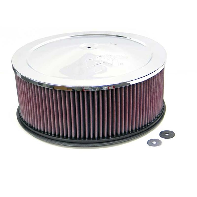 K&N Round Air Filter Assembly (60-1245)