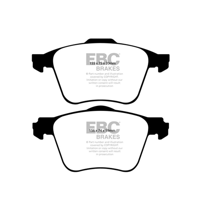 EBC Redstuff Ceramic Low Dust Brake Pads (DP31690C)