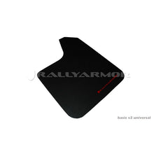 Load image into Gallery viewer, Rally Armor Black Mud Flap/Red Logo (MF12-BAS-RD)