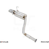 GTHAUS GT Racing Exhaust Stainless for 2012-2014 Mercedes-Benz C250(ME0211214)