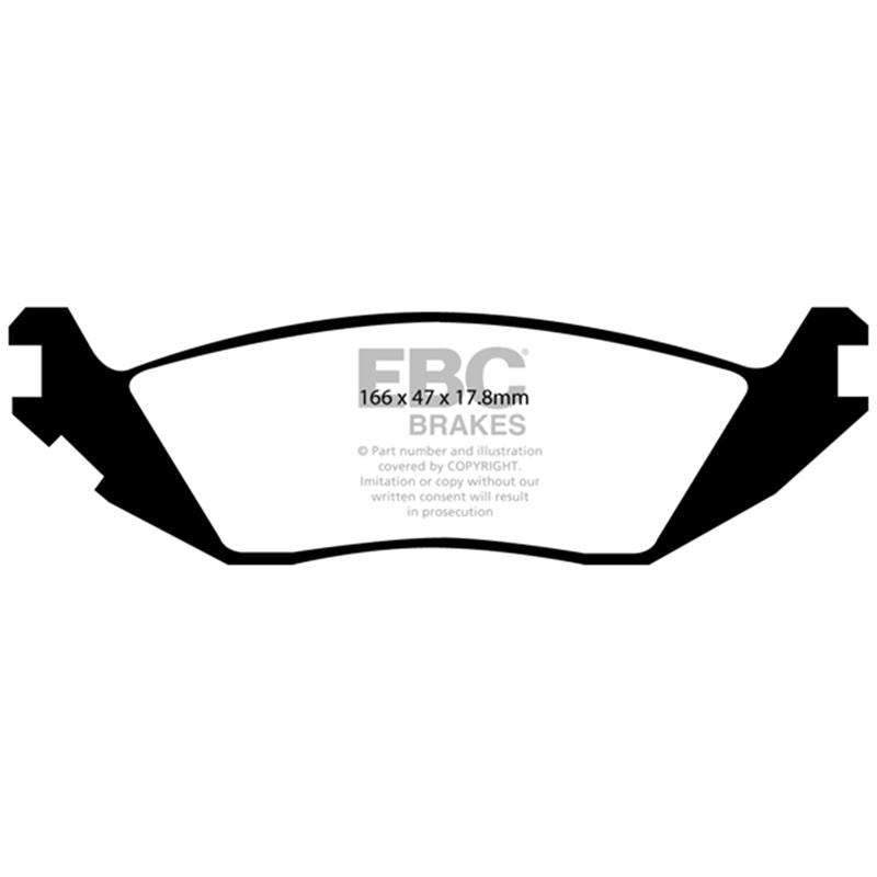 EBC Ultimax OEM Replacement Brake Pads (UD898)