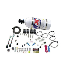 Load image into Gallery viewer, Nitrous Express Ford EFI Dual Stage Nitrous Kit (50-150HP x 2) w/10lb Bottle (20124-10)