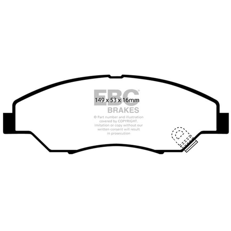 EBC Ultimax OEM Replacement Brake Pads (UD774)