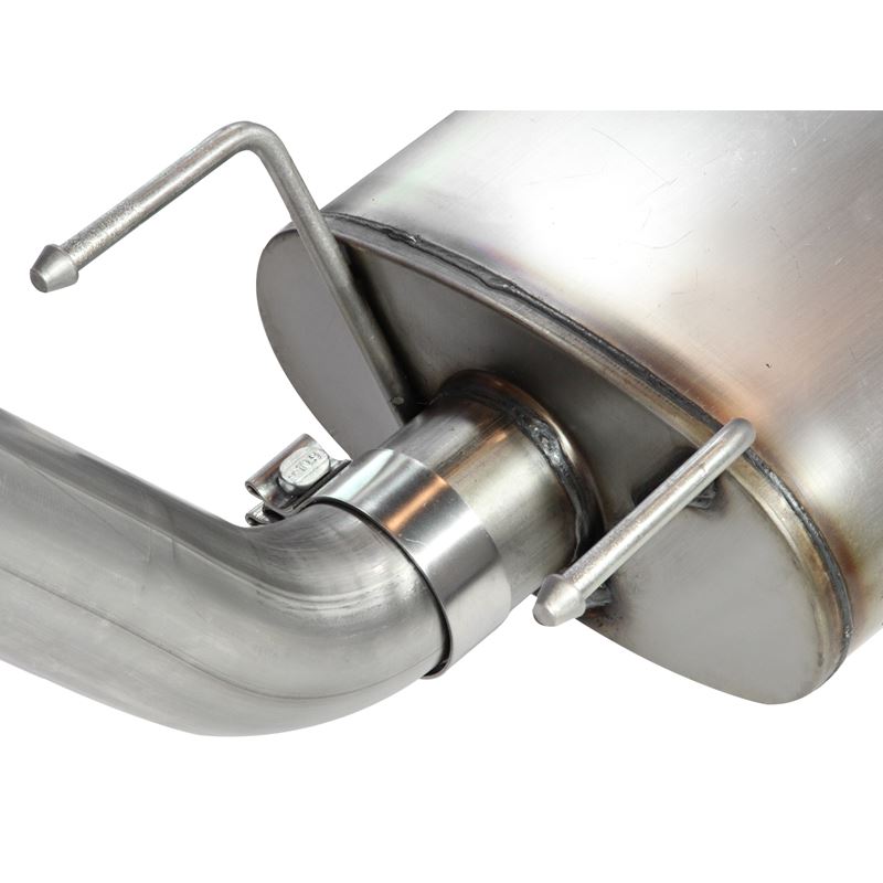 aFe MACH Force-Xp 3 IN 409 Stainless Steel Cat-Back Exhaust System w/Polished Tip (49-46001-1P)