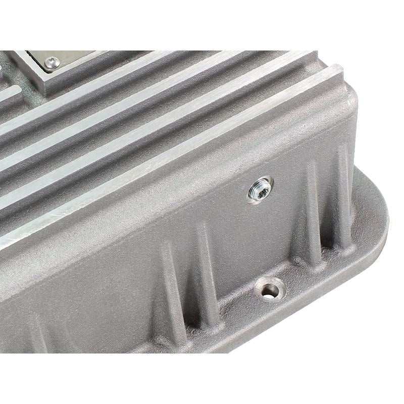 aFe Power Transmission Pan Raw w/ Machined Fins (46-70220)