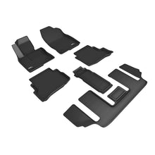 Load image into Gallery viewer, 3D Maxpider KAGU Floor Mat, BLACK, 1ST ROW/2ND ROW/3RD ROW (L1MZ07601509)