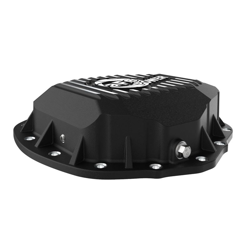 aFe Pro Series Rear Differential Cover Black w/Machined Fins and Gear Oil(td)L5P(46-71261B)