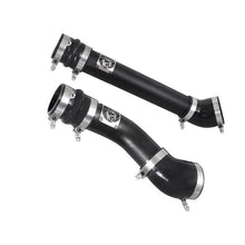 Load image into Gallery viewer, aFe BladeRunner 3 IN Aluminum Hot and Cold Charge Pipe Kit Black (46-20064-B)