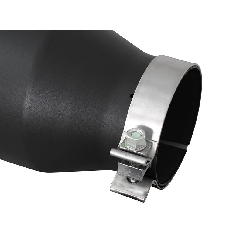 aFe MACH Force-Xp 409 Stainless Steel Clamp-on Exhaust Tip Black (49T40601-B15)