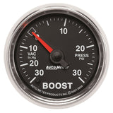 AutoMeter GS 30inhg-30PSI Digital Vac/Boost Gauge (3859)