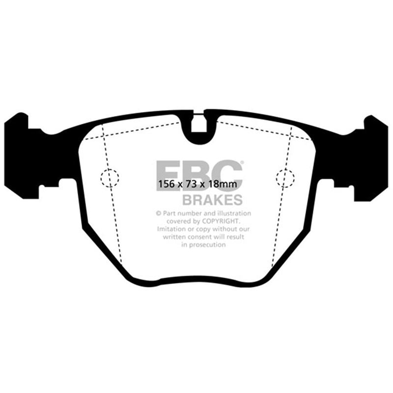 EBC Greenstuff 2000 Series Sport Brake Pads (DP21036)