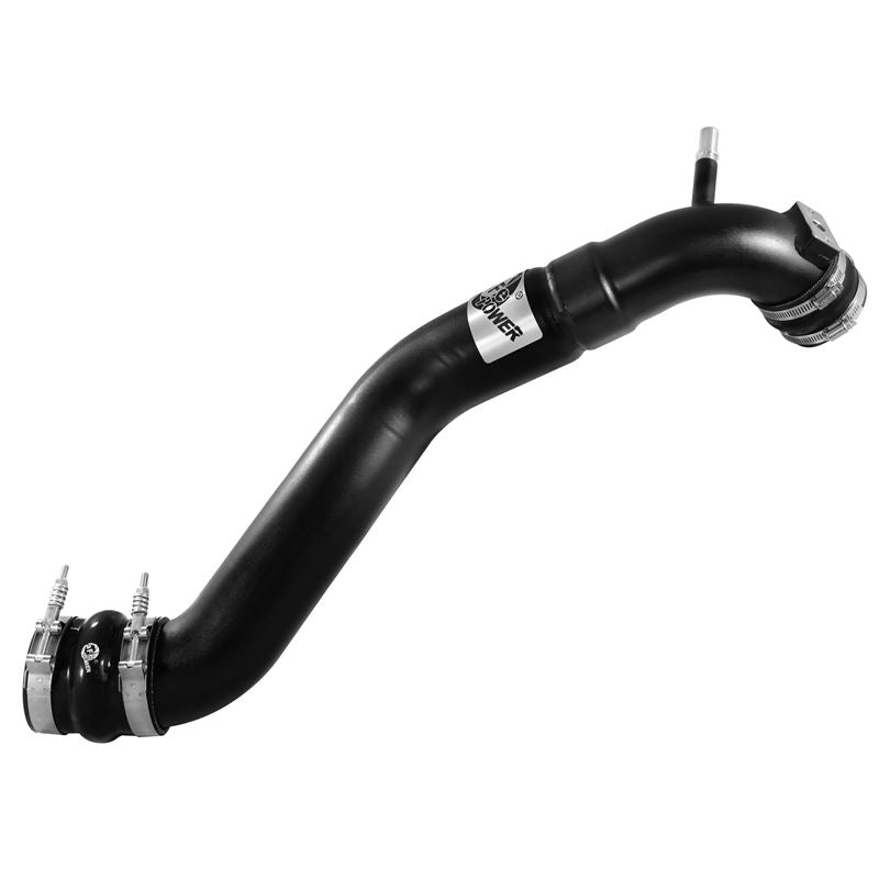 aFe BladeRunner 3-1/2 IN to 3 IN Aluminum Cold Charge Pipe Black (46-20129-1)