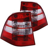 ANZO USA 1998-2005 Mercedes Benz M Class W163 Taillights Chrome (221134)