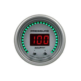 AutoMeter 52.4mm Silver Switchable 0-1600 PSI/0-110 BAR Fluid Pressure UltraLite Elite Digital Gauge (6752-UL)