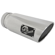 Load image into Gallery viewer, aFe MACH Force-Xp 304 Stainless Steel Clamp-on Exhaust Tip Polished (49T50601-P15)