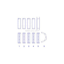 Load image into Gallery viewer, King Engine Bearings Main Bearing Set for 2006-2010 Mercury Grand Marquis (MB5353XP)