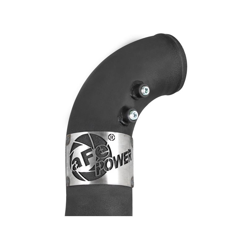 aFe BladeRunner 3 IN Aluminum Cold Charge Pipe Black (46-20078)