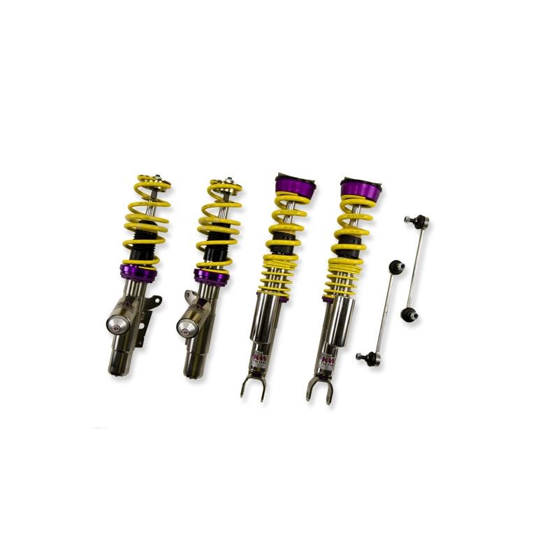 KW Suspension Coilover Kit V3 for Porsche 911 (997) Turbo Coupe w/o PASM (35271023)