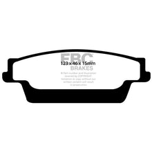 Load image into Gallery viewer, EBC Yellowstuff Street And Track Brake Pads (DP41693R)