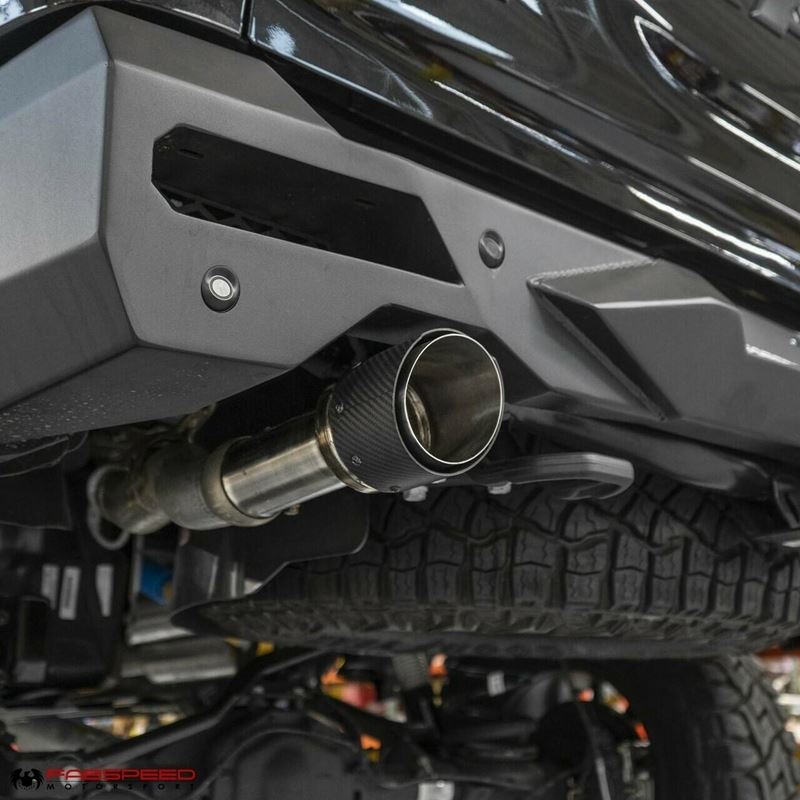 Fabspeed Dodge RAM TRX 1500 Deluxe Carbon Fiber Tips (21+) (FS.DODGE.TRX.CFT)