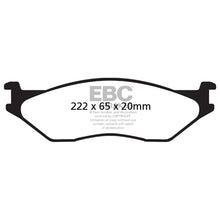 Load image into Gallery viewer, EBC Yellowstuff Street And Track Brake Pads (DP41653R)