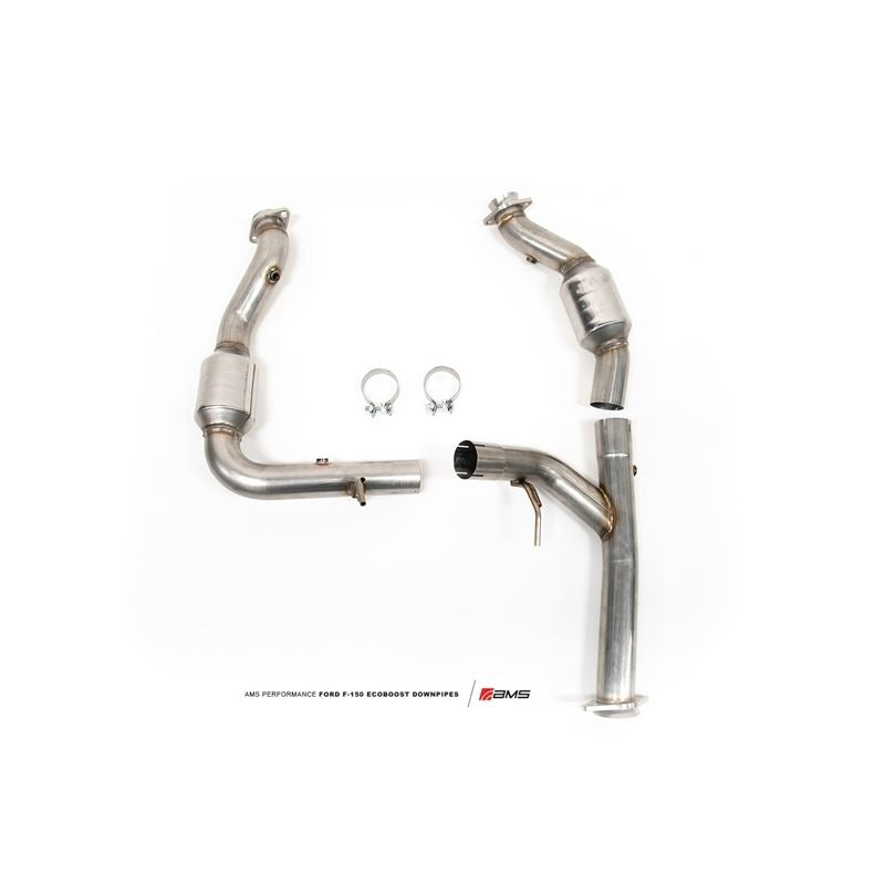 AMS F150 3.5L Ecoboost 3" Street Downpipe Kit (AMS.32.05.0001-1)