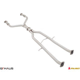 GTHAUS Front Y pipe + cat-back Mid pipe Combo Stainless for 2009-2019 Nissan 370Z(NI0203002)