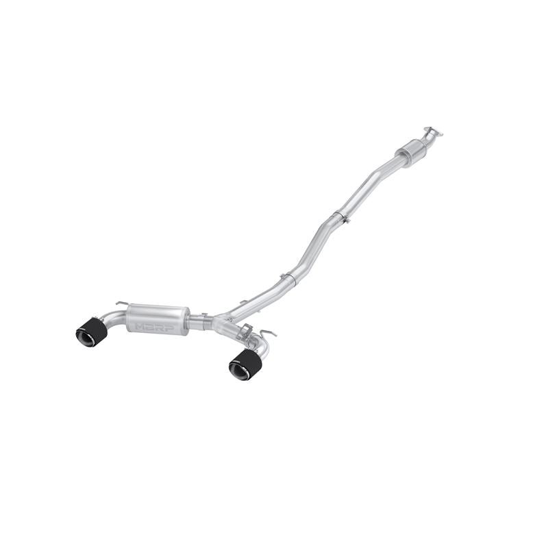 MBRP Exhaust 3in. Cat-Back Dual Split Rear Exit Active T304 (S47093CF)