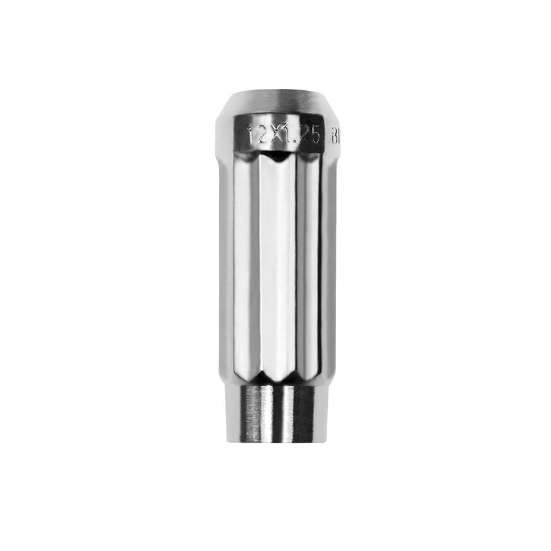 Blox Racing 12-Sided P17 Tuner Lug Nut 12x1.5 - Chrome Steel - Single Piece (BXAC-00140-CH)