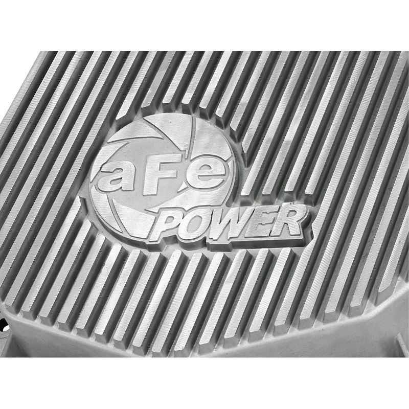 aFe Street Series Rear Differential Cover Raw w/ Machined Fins (46-70090)