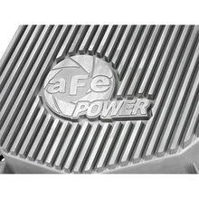 Load image into Gallery viewer, aFe Street Series Rear Differential Cover Raw w/ Machined Fins (46-70090)