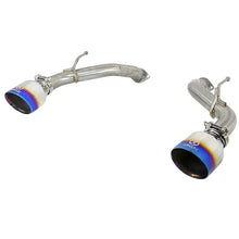 Load image into Gallery viewer, Takeda 2-1/2 IN 304 Stainless Steel Axle-Back Exhaust System w/Blue Flame Tips (49-36130NM-L)