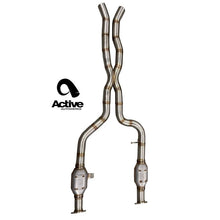 Load image into Gallery viewer, Active Autowerke G80/G82 M3/M4 Signature mid - pipe with X - Pipe (11-087)