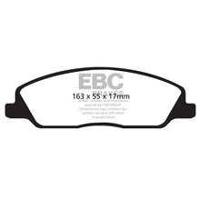 Load image into Gallery viewer, EBC Redstuff Ceramic Low Dust Brake Pads (DP31869C)