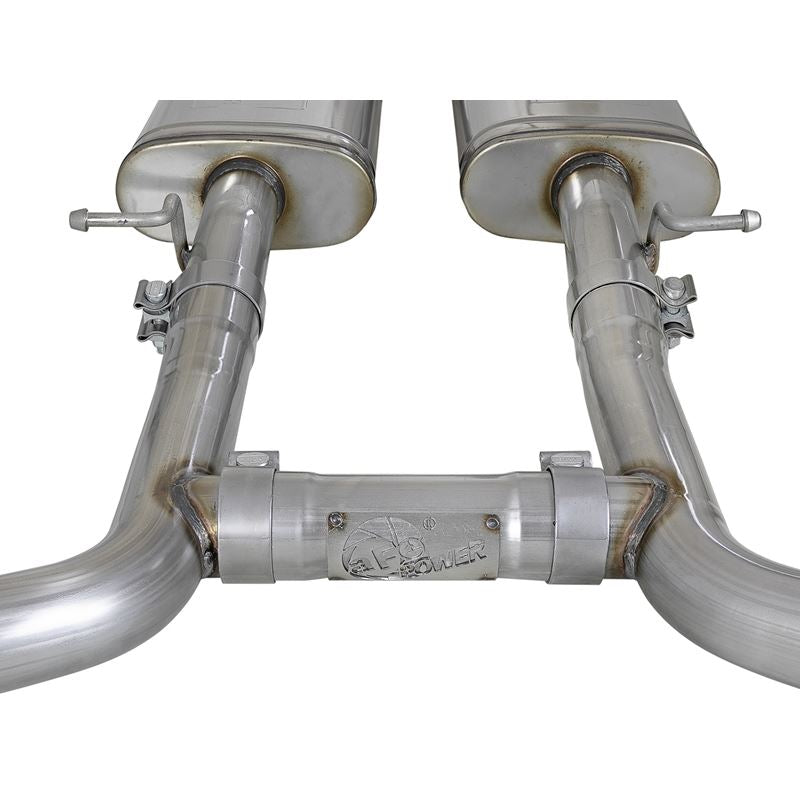 aFe MACH Force-Xp 2-1/2 IN 304 Stainless Steel Cat-Back Exhaust w/ Polished Tips (49-32067-P)