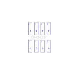 King Engine Bearings Connecting Rod Bearing Set for 1999-2008 Chevrolet Tracker (CR4262SI0.75)