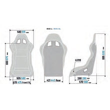 Load image into Gallery viewer, Sparco EVO Seat XL QRT (008015GNR)