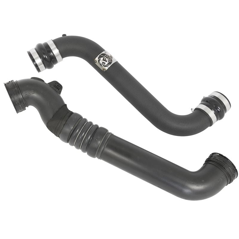 aFe BladeRunner 3 IN Aluminum Hot and Cold Charge Pipe Kit Black (46-20114-B)